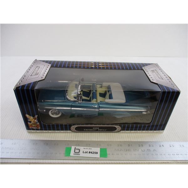 Road Signature Collector's Edition 1959 Chevrolet Impala 1:18 Scale Die Cast