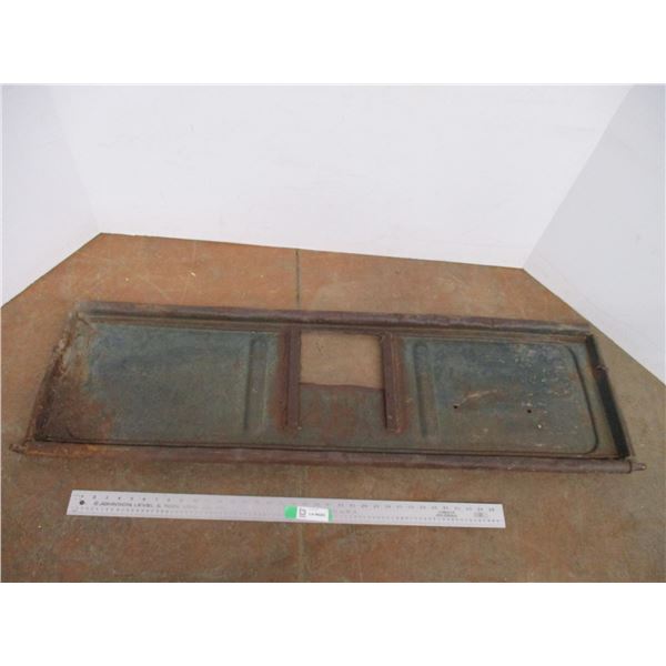 *Metal End Gate Hole to Hole w/ Grain Slide (55")