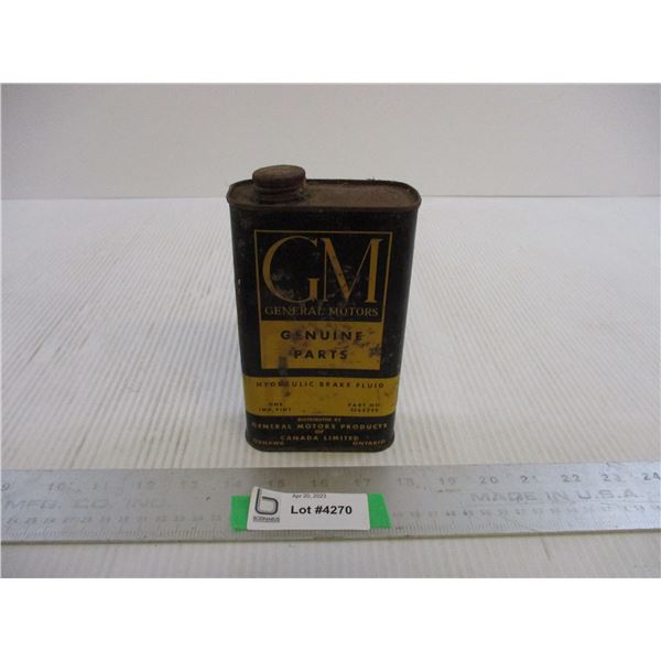 GM Genuine Parts Can w/ Contents (6.5  Tall)