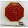 Image 1 : *Bentley Crokinole Board w/ Shooter Pieces