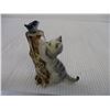 Image 2 : Cat w/ Bird Figure (4.5" Tall0