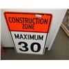 Image 1 : *Construction Speed Limit Sign (24x35)