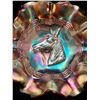 Image 2 : Dugan Radium Marigold Carnival Glass "PONY" 6 Ruffle Bowl/ RARE/ Circa 1911