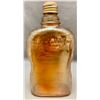 Image 11 : (3) "Golden Wedding" Carnival Glass Whiskey Bottles: 1 QT; 1 Pint; 1/2 Pint. RARE! Circa 1930's