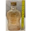 Image 13 : (3) "Golden Wedding" Carnival Glass Whiskey Bottles: 1 QT; 1 Pint; 1/2 Pint. RARE! Circa 1930's