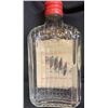 Image 2 : Jose Cuervo 1/2 Pint/Mickey Tequila Vintage Bottle with Embossed Birds - RARE