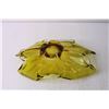 Image 4 : Large Yellow Glass Art Piece