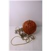 Image 3 : Vintage Hanging Ribbon Light (Working)
