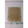 Image 1 : Vintage 1940s Glass Picture Frame