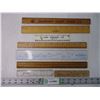 Image 1 : (8) Rulers- Some with Advertising