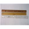 Image 2 : (8) Rulers- Some with Advertising