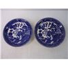 Image 3 : Japanese Blueware- Cups and Saucers, Dessert Bowls-24 pieces in total