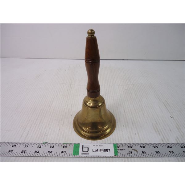 Master Teacher Handcrafted Brass Bell