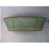 Image 4 : Vintage Child's Galvanized Tin Bathtub