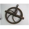 Image 3 : (2) Steel Pulley Wheels (7" - 11")
