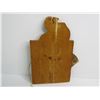 Image 4 : Black Americana Kitchen Board (has holes & wear)