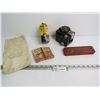 Image 1 : Vintage Brownie Hawkeye Camera - Champion Oil Stone - Fabric Tints - National Bank Bag