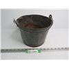 Image 1 : Vintage Metal Pail (holes & wear)
