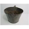 Image 5 : Vintage Metal Pail (holes & wear)