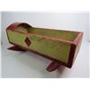 Image 4 : Vintage Home Made Wooden Doll Cradle