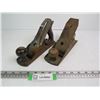 Image 1 : (2 X BID PRICE) 2 Vintage Wood Planes - Stanley & Unknown Brand Name Plane