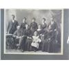 Image 2 : *Vintage Picture Frame w/Family Portrait - has damages)
