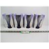 Image 1 : (4) Purple Coca -Cola Glasses