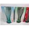 Image 2 : Coca -Cola Glasses (3 Green 1 Blue)