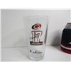 Image 5 : Carolina Hurricanes Stanley Cup Champion Glass - Beverage Can Cozy - Double Sided Flag