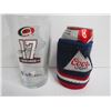 Image 6 : Carolina Hurricanes Stanley Cup Champion Glass - Beverage Can Cozy - Double Sided Flag