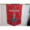 Image 7 : Carolina Hurricanes Stanley Cup Champion Glass - Beverage Can Cozy - Double Sided Flag