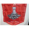 Image 4 : Chicago Blackhawks - Double Sided Flag/Banner