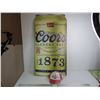 Image 1 : Coors Beer Can Sign (1/2" thick 21 1/2" x 41 1/2") - Coors Hat