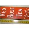 Image 2 : Red Rose Porcelain Palm Press Sign-copy