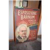 Image 1 : *29x40" 1988 Bender Painted Wooden Sign of 1895 Barnum Play