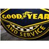 Image 3 : *30" Goodyear Porcelain Tire Sign-2 sided