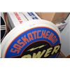 Image 2 : *30-32" Sask Power Corporation Original Sign