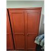 Image 1 : Wooden Closet   65" T X 36" W  X 20" D