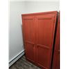 Image 1 : Wooden Closet   65" T X 36" W  X 20" D