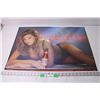 Image 1 : Budweiser Woman Poster - 20" x 28"