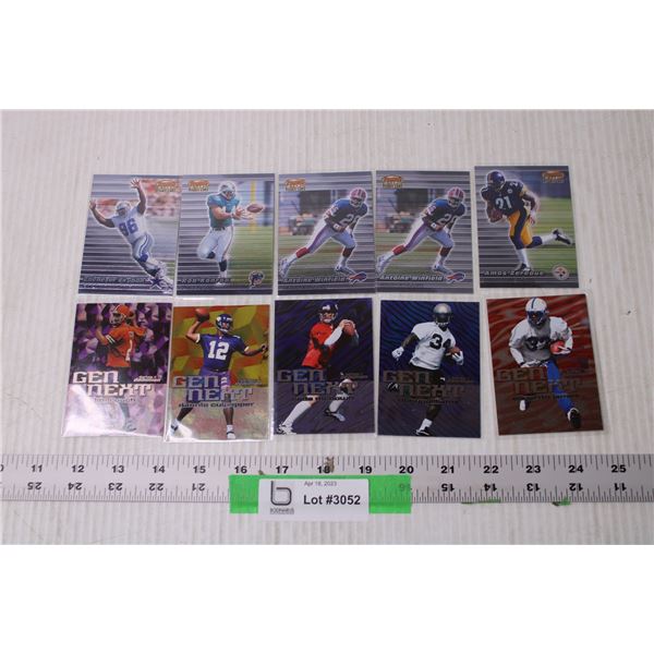 (5) Skybox Dominion and 5 Bowmans Best Rookie Trading Cards