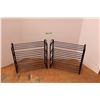 Image 1 : *(2) Plastic Shoe Racks - 24" x 7 1/2" x 22"