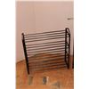 Image 2 : *(2) Plastic Shoe Racks - 24" x 7 1/2" x 22"