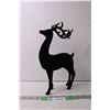 Image 1 : Velvet Deer Standing Decoration