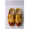 Image 2 : Wooden Clog Shoes - Approximately a Mens Size 7 or 8