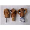 Image 2 : Monkey Bottle Stopper, Bottle Opener and Bottle Screw