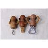 Image 3 : Monkey Bottle Stopper, Bottle Opener and Bottle Screw