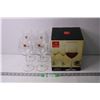 Image 1 : (4) 17oz Wine Glasses (NIB)