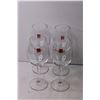 Image 3 : (4) 17oz Wine Glasses (NIB)