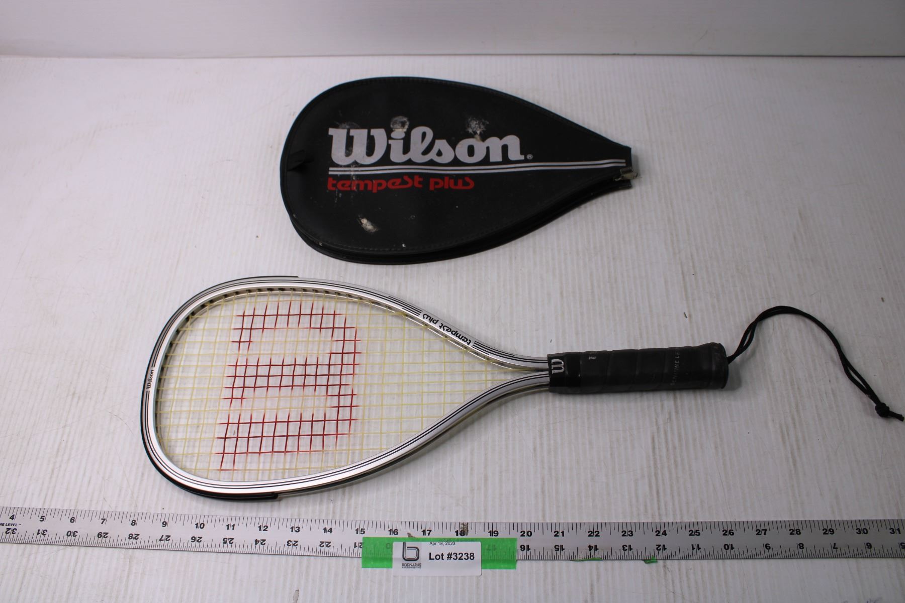 Wilson Tempest Pro Squash Racket, unisex, volwassenen, wit/groen, 0 Wilson Tempest Pro Squash Racket, unisex, volwassenen, wit/groen, 0
